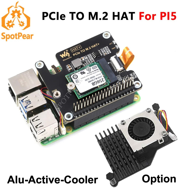 Turing Pi 2 - Raspberry Pi5 PCIe a M.2 NVMe