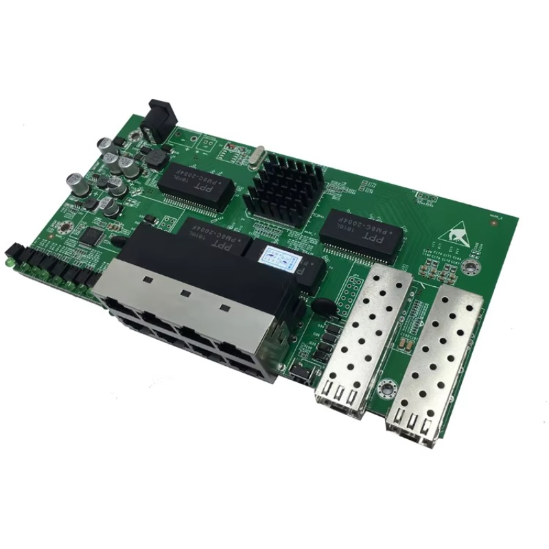 Managed Gigabit Poe Switch 8 Port 802.3At - Switch PoE+ de 8 Puertos Personalizado,