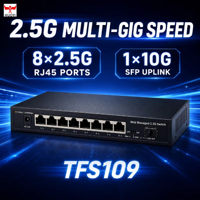 Conmutador gestionado de 8 pue - Sfp+ 10G Managed Switch 8 Port reseña y precio